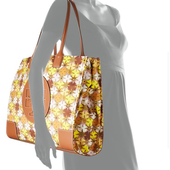 Tory Burch Ella Floral-Print tote - Picture 2 of 5